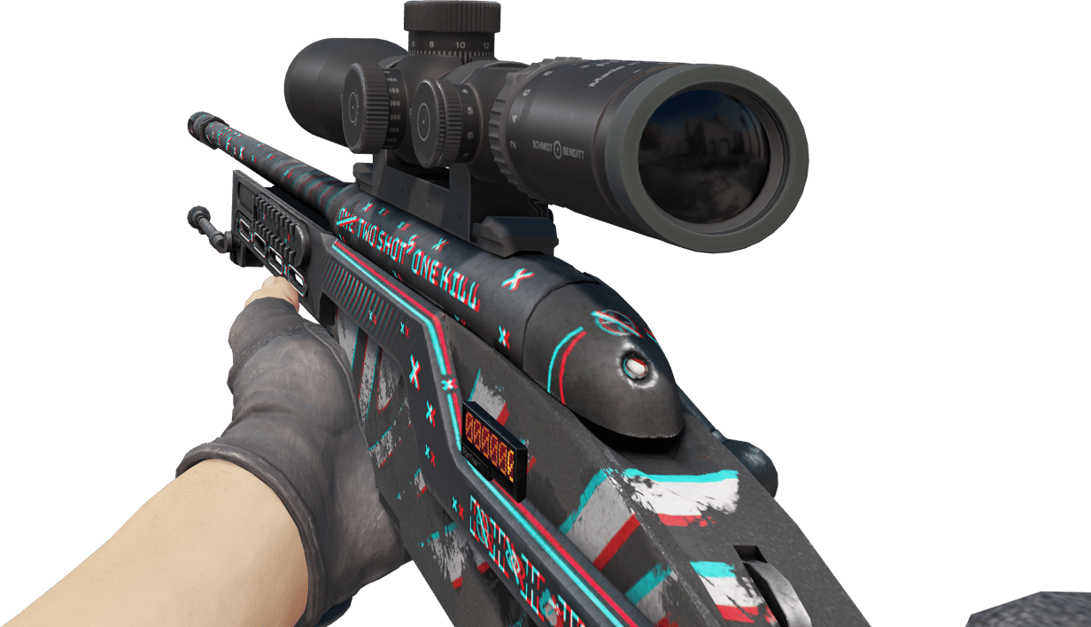 Preview image 3 of StatTrak™ SSG 08 | Parallaxe (Marquée par les combats)