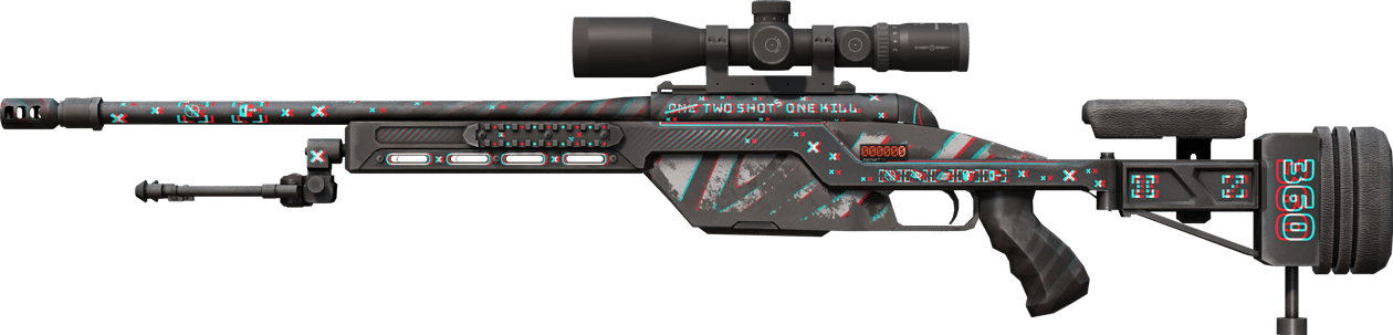 Preview image 1 of StatTrak™ SSG 08 | Parallaxe (Marquée par les combats)