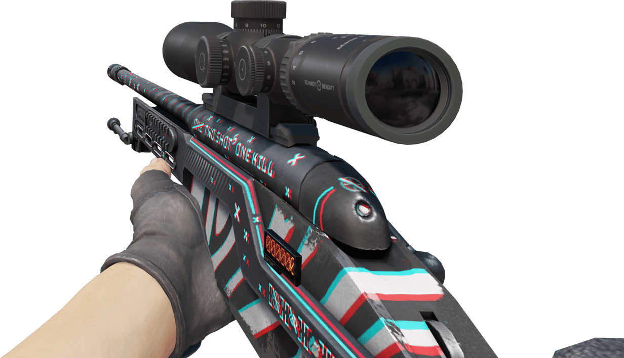 Preview image 3 of StatTrak™ SSG 08 | Paralaje (Algo desgastado)