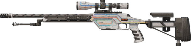 StatTrak™ SSG 08 | Rapid Transit (Battle-Scarred)