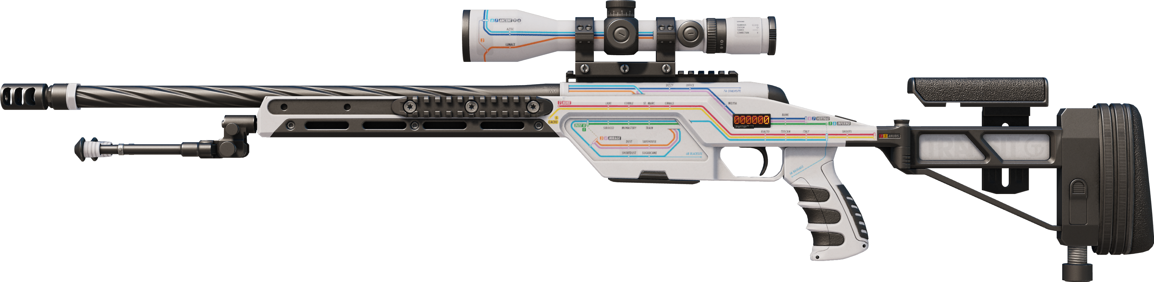 StatTrak™ SSG 08 | Rapid Transit (Factory New)