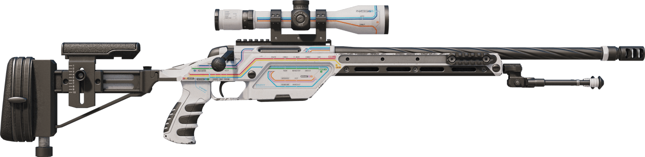 Preview image 2 of StatTrak™ SSG 08 | Rapid Transit (Field-Tested)