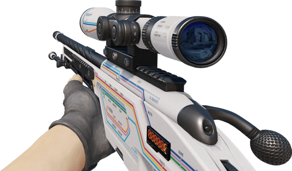 Preview image 3 of StatTrak™ SSG 08 | Netzplan (Minimale Gebrauchsspuren)