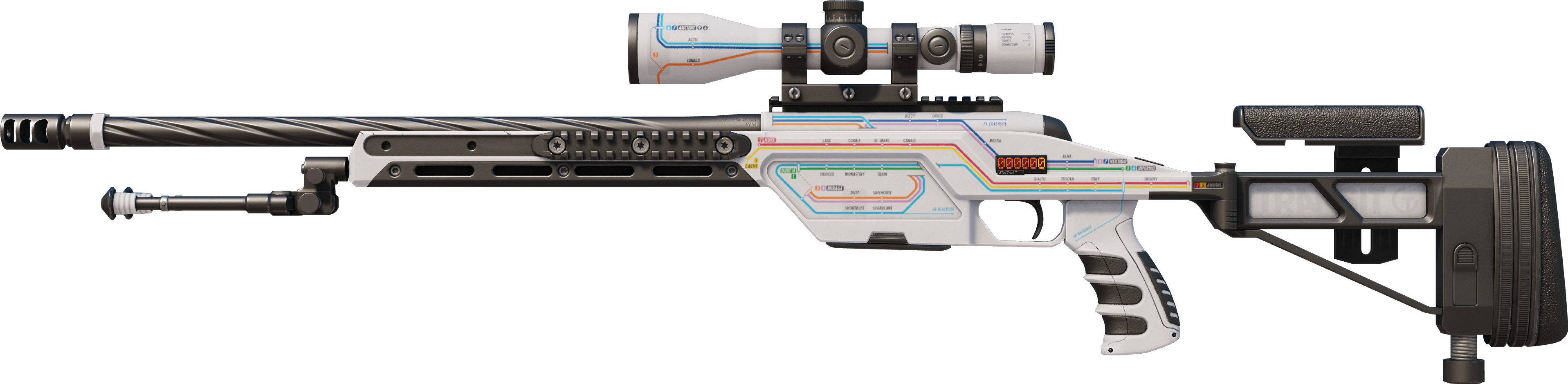 StatTrak™ SSG 08 | Rapid Transit (Minimal Wear)