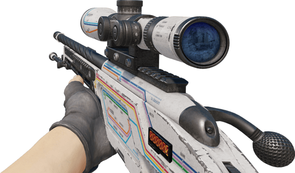 Preview image 3 of StatTrak™ SSG 08 | Plan de métro (Usée)