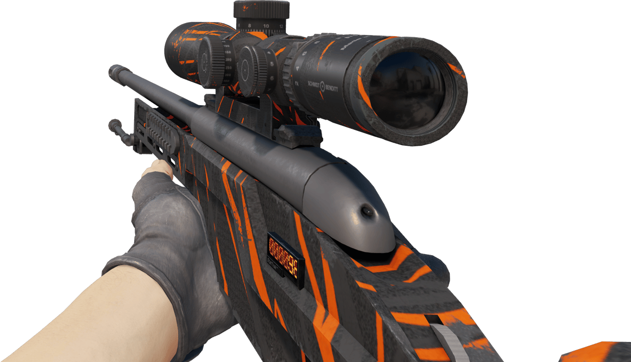 Preview image 3 of StatTrak™ SSG 08 | 裂痕 (久经沙场)
