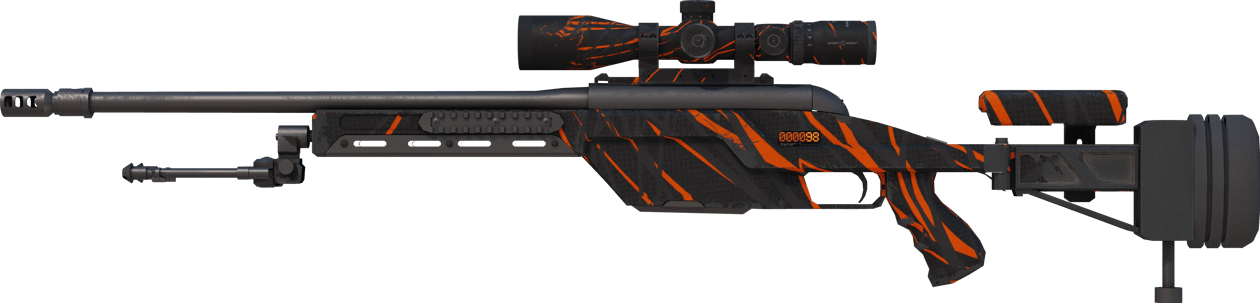 Preview image 1 of StatTrak™ SSG 08 | 裂痕 (久经沙场)