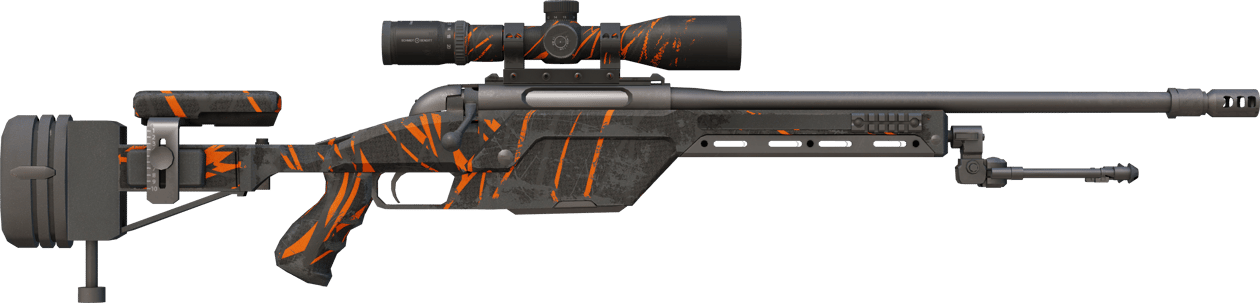 Preview image 2 of StatTrak™ SSG 08 | Slashed (Consumato)