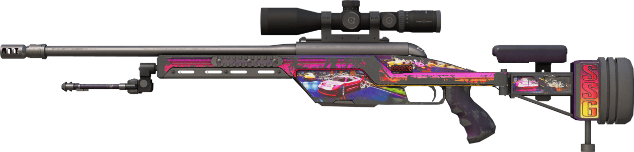 Preview image 1 of StatTrak™ SSG 08 | 速度激情 (战痕累累)