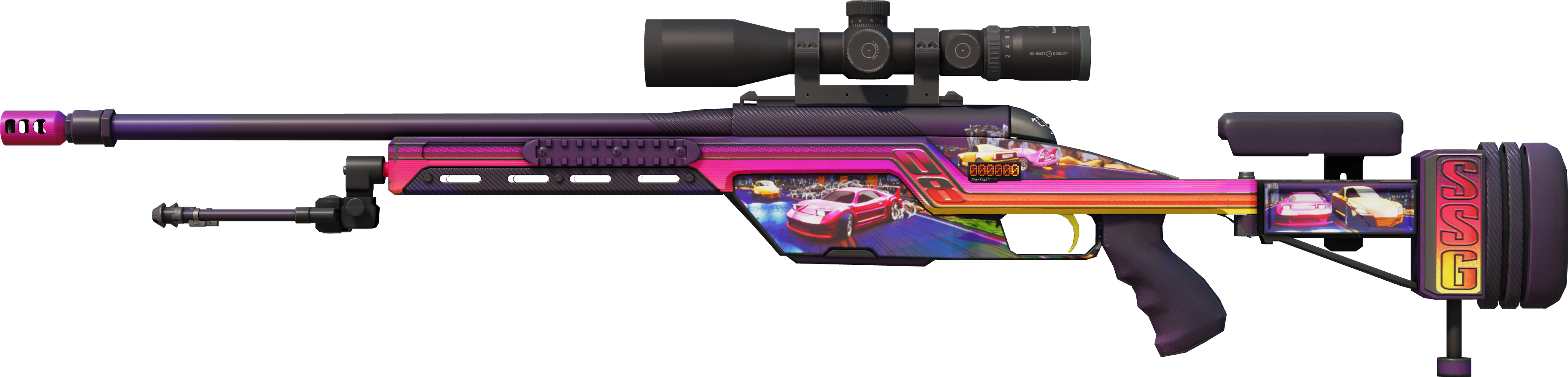 StatTrak™ SSG 08 | Turbo Peek (Minimal Wear)