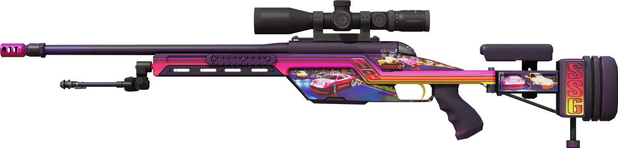 Preview image 1 of StatTrak™ SSG 08 | Turbo Peek (新品同様)