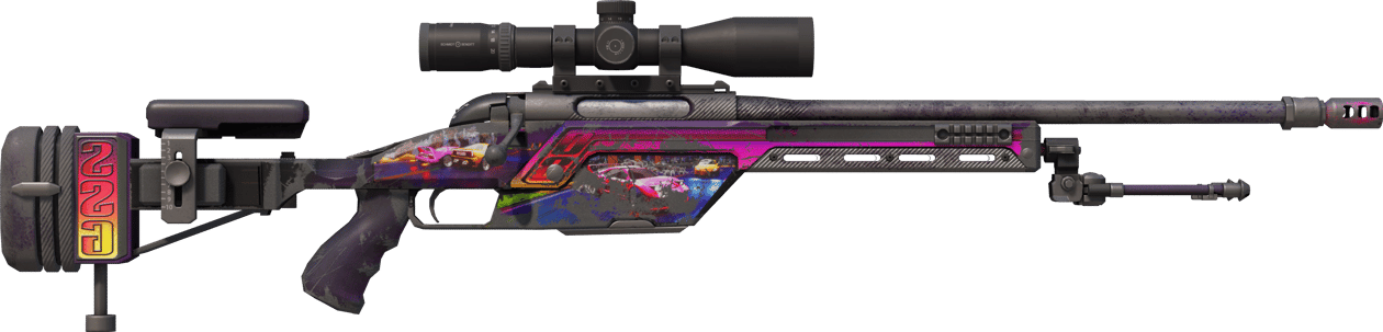 Preview image 2 of StatTrak™ SSG 08 | Turbo Peek (Well-Worn)