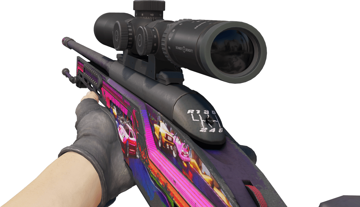 Preview image 3 of StatTrak™ SSG 08 | Turbo Peek (Well-Worn)