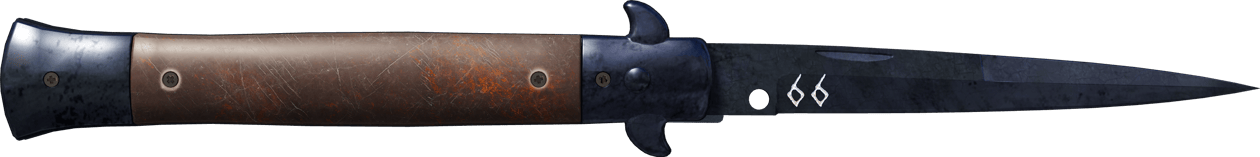 Preview image 1 of ★ StatTrak™ Dao Stiletto | Blue Steel (FT - Qua thực chiến)