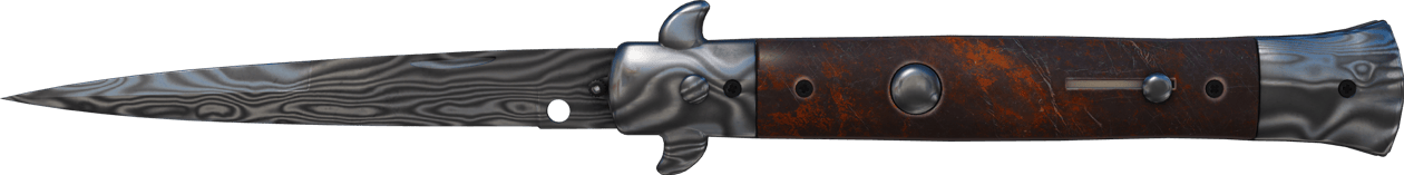 Preview image 2 of ★ StatTrak™ Stiletti | Damaskiteräs (Vähän käytetty)