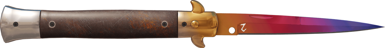 Preview image 1 of ★ StatTrak™ Stiletto Knife | Fade (Factory New)