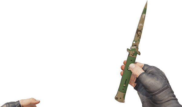 Preview image 3 of ★ StatTrak™ Stiletto ナイフ | Forest DDPAT (実地試験済み)