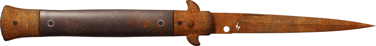 Preview image 1 of ★ StatTrak™ Stiletto Knife | Rust Coat (Battle-Scarred)