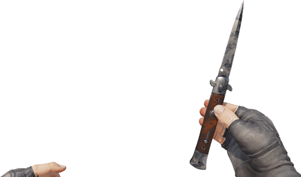 Preview image 3 of ★ StatTrak™ Faca Stiletto | Stained (Com Pouco Uso)