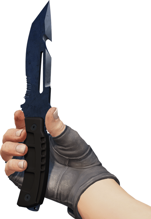 Preview image 3 of Couteau de survie (★ StatTrak™) | Acier bleui (Testée sur le terrain)
