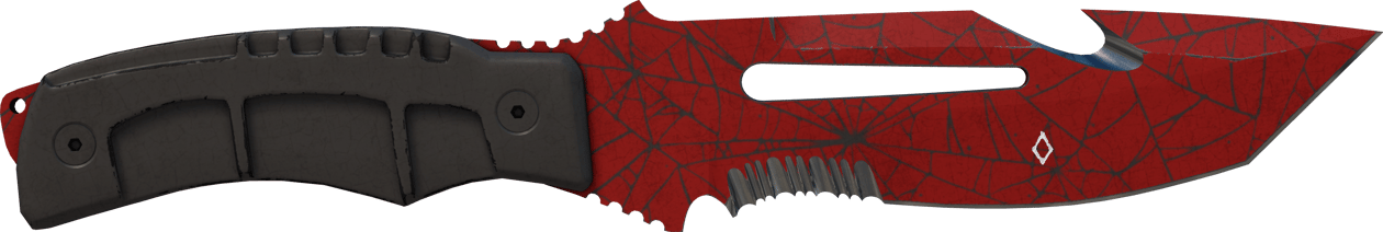 Preview image 1 of ★ StatTrak™ 서바이벌 칼 | 붉은 거미줄 (꽤 닳은)