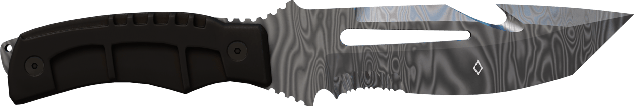 Preview image 1 of ★ StatTrak™ Dao sinh tồn | Damascus Steel (FN - Mới cứng)