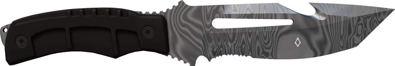 Preview image 1 of ★ StatTrak™ Survival-Messer | Damaszener Stahl (Minimale Gebrauchsspuren)