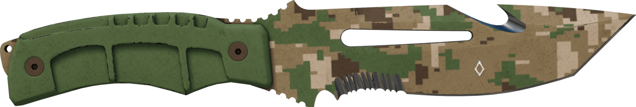 Preview image 1 of 求生匕首（★ StatTrak™） | 森林 DDPAT (久经沙场)