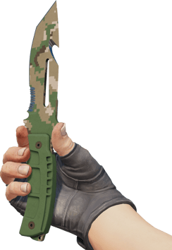Preview image 3 of ★ StatTrak™ 서바이벌 칼 | 숲 디지털 위장 (거의 깨끗한)