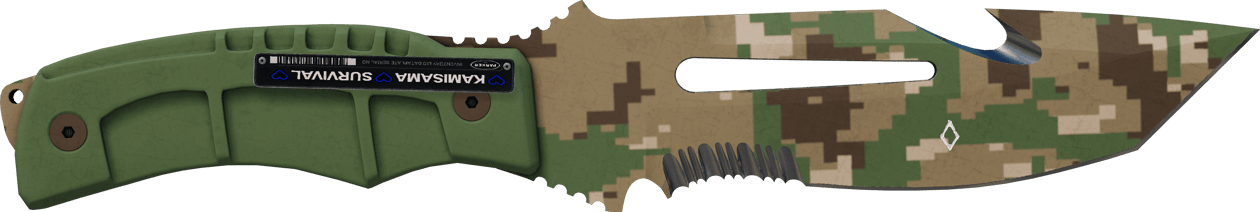 Preview image 1 of 求生匕首（★ StatTrak™） | 森林 DDPAT (略有磨损)