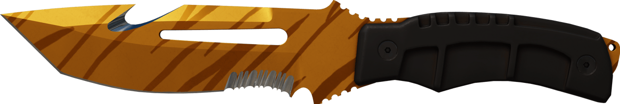 Preview image 2 of ★ StatTrak™ Faca de Sobrevivência | Tiger Tooth (Original de Fábrica)