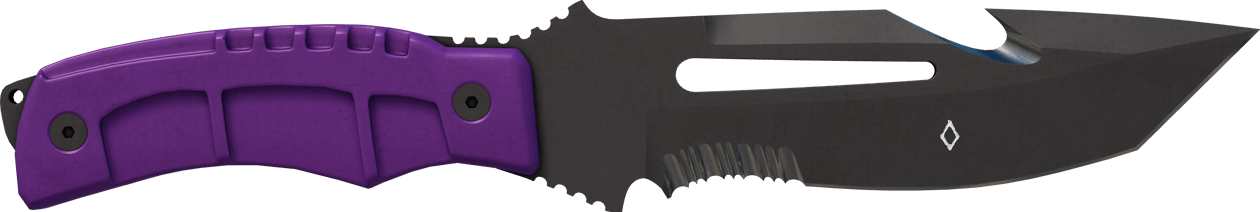 Preview image 1 of ★ StatTrak™ Nóż survivalowy | Ultrafiolet (po testach bojowych)