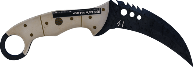 Preview image 2 of ★ StatTrak™ Talon Bıçağı | Mavi Çelik (Görevde Kullanılmış)