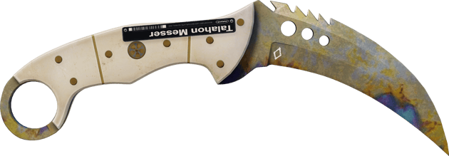 Preview image 2 of ★ StatTrak™ Coltello Talon | Case Hardened (Consumato)