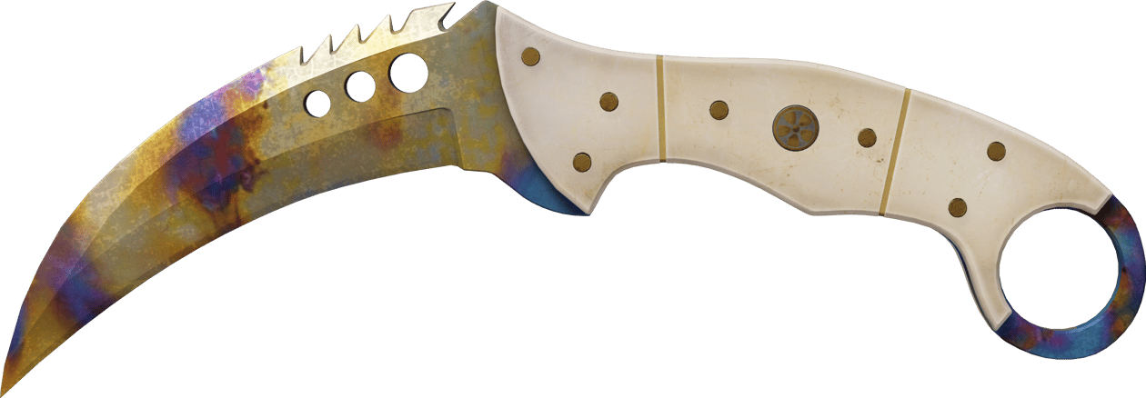 Preview image 1 of ★ StatTrak™ Coltello Talon | Case Hardened (Consumato)