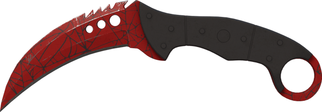 ★ StatTrak™ Talon-Messer | Purpurnes Netz (Minimale Gebrauchsspuren)