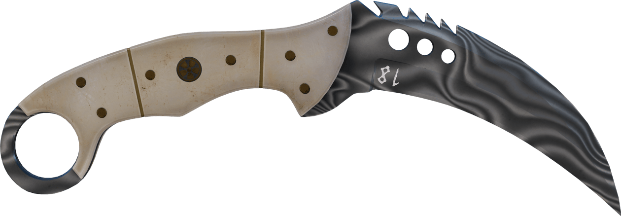 Preview image 2 of ★ StatTrak™ Talon-Messer | Damaszener Stahl (Fabrikneu)