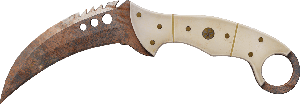 Preview image 1 of ★ StatTrak™ 锯齿爪刀 | 外表生锈 (战痕累累)