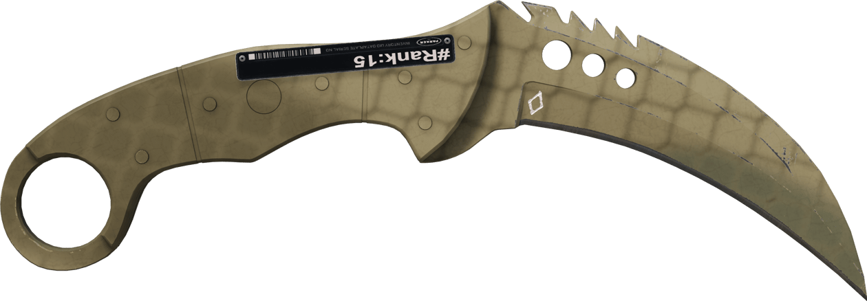 Preview image 2 of ★ StatTrak™ Coltello Talon | Safari Mesh (Usura minima)