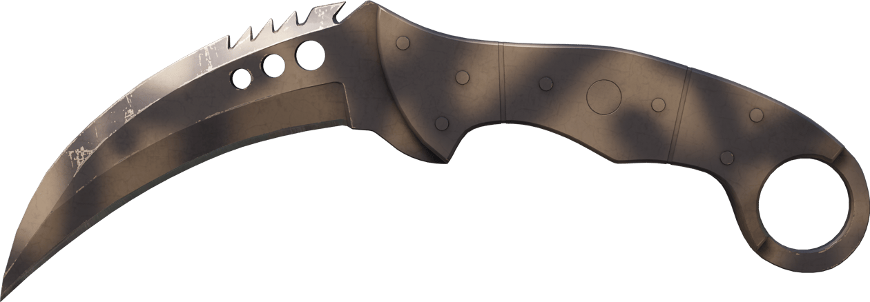 Preview image 1 of ★ StatTrak™ 탈론 칼 | 그을림 (거의 깨끗한)