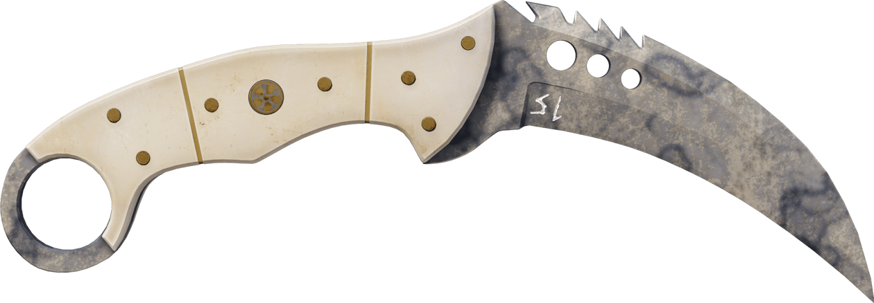 Preview image 2 of ★ StatTrak™ Talon Bıçağı | Lekeli (Eskimiş)