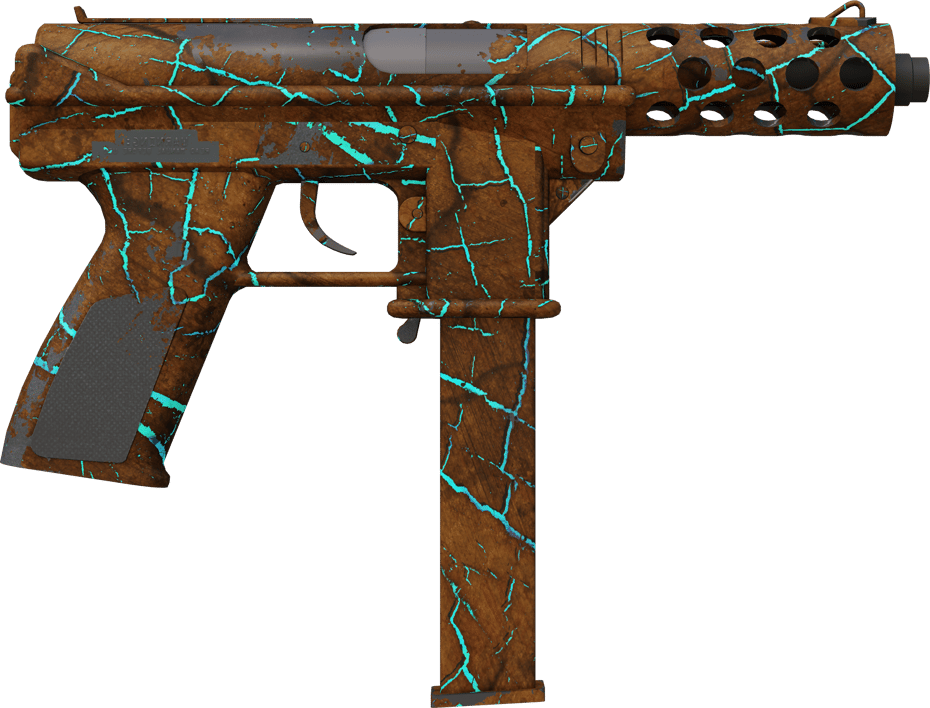 Preview image 2 of StatTrak™ Tec-9 | Cracked Opal (Battle-Scarred)