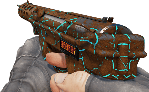 Preview image 3 of StatTrak™ Tec-9 | Cracked Opal (Well-Worn)
