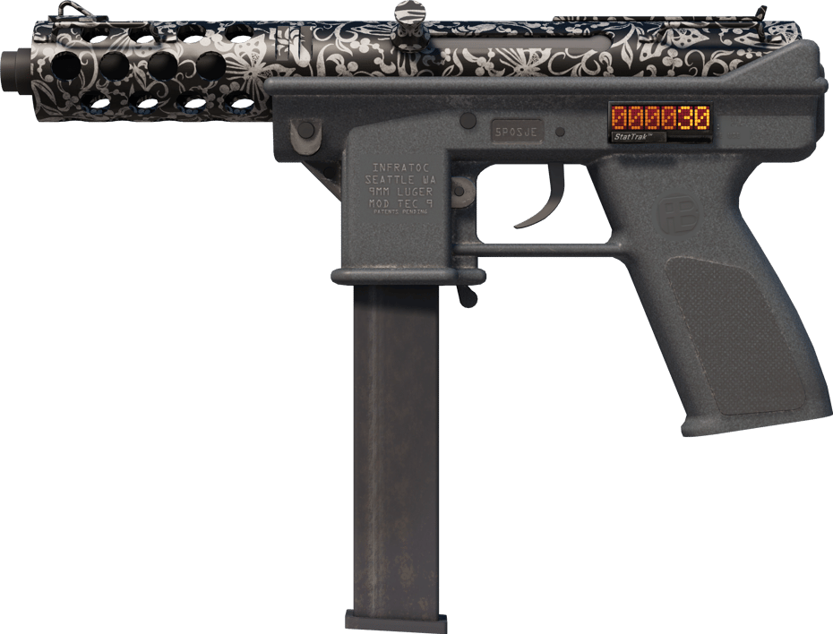 Preview image 1 of StatTrak™ Tec-9 | Cut Out (Minimal Wear)