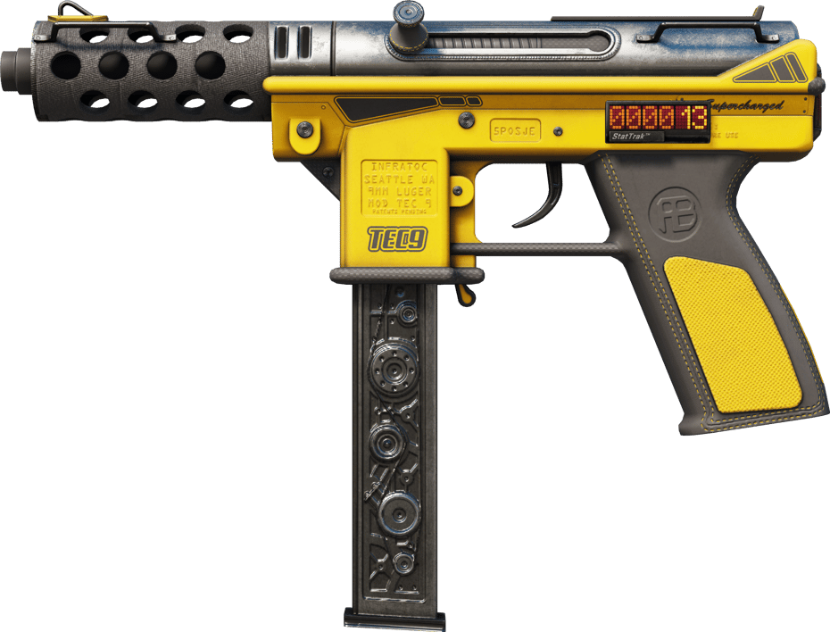 Preview image 1 of StatTrak™ Tec-9 | Fuel Injector (Minimal Wear)