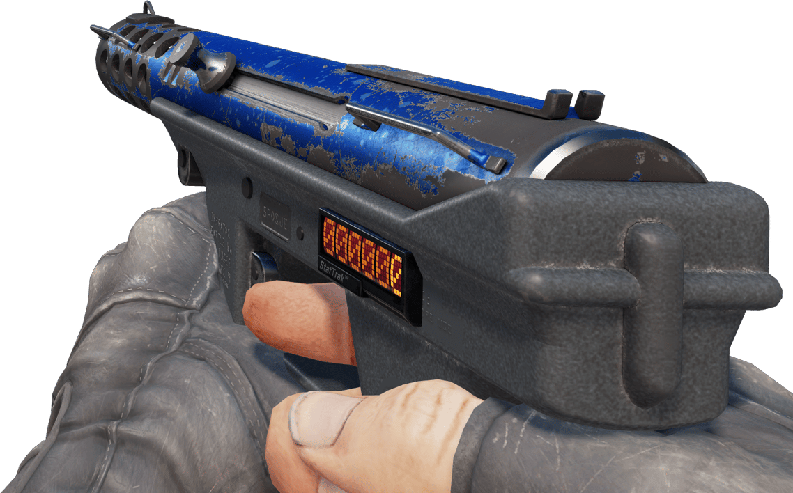 Preview image 3 of StatTrak™ Tec-9 | Ice Cap (Battle-Scarred)