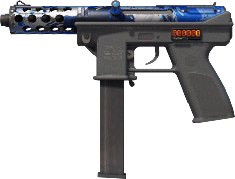 StatTrak™ Tec-9 | 冰冠 (久经沙场)