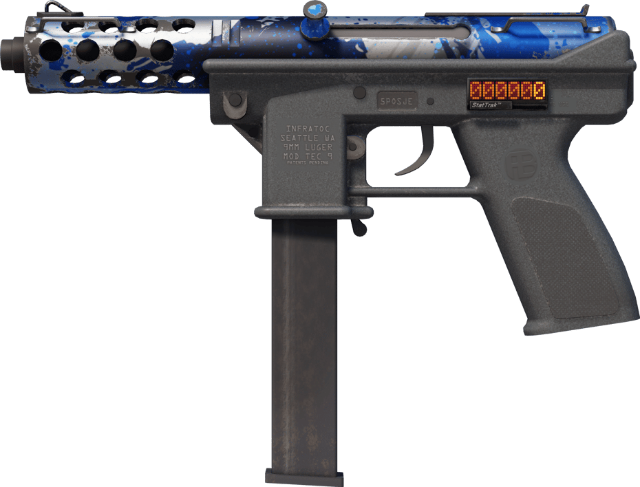 Preview image 1 of StatTrak™ Tec-9 | 冰冠 (久经沙场)