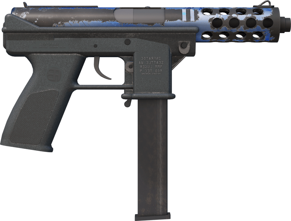 Preview image 2 of StatTrak™ Tec-9 | 冰冠 (破损不堪)