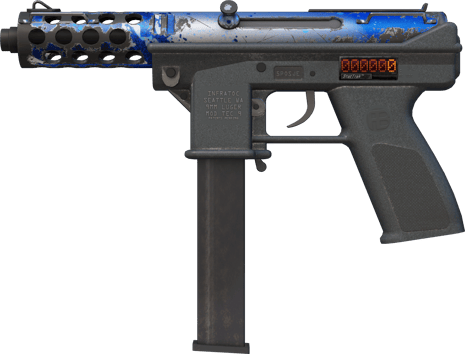 StatTrak™ Tec-9 | 冰冠 (破损不堪)
